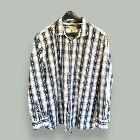 Sonoma Other - Sonoma Button Down Blue/White Plaid Shirt